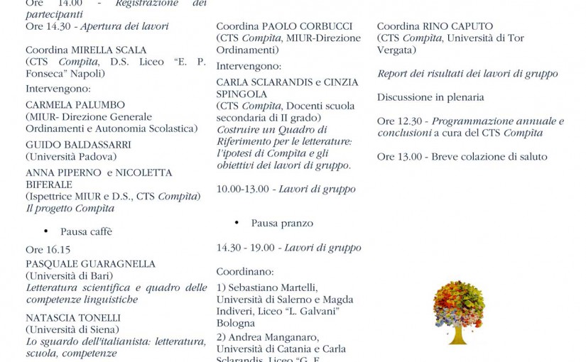 Primo seminario nazionale