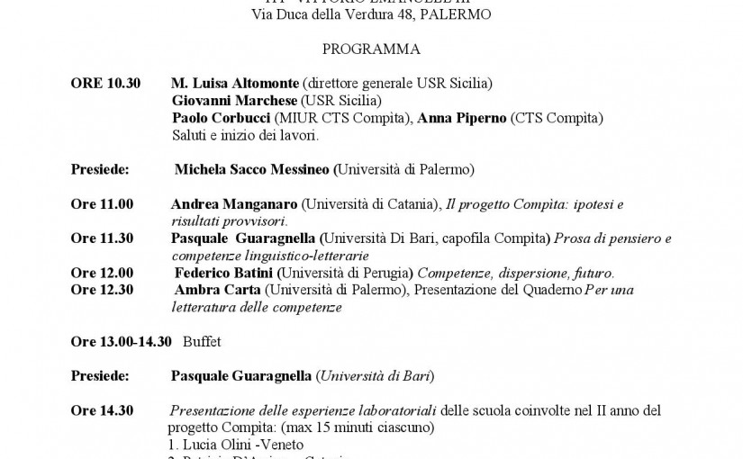 Palermo Seminario regionale