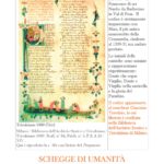 Dante Alighieri Locandina Per lo spettacolo Schegge di Umanità (1)